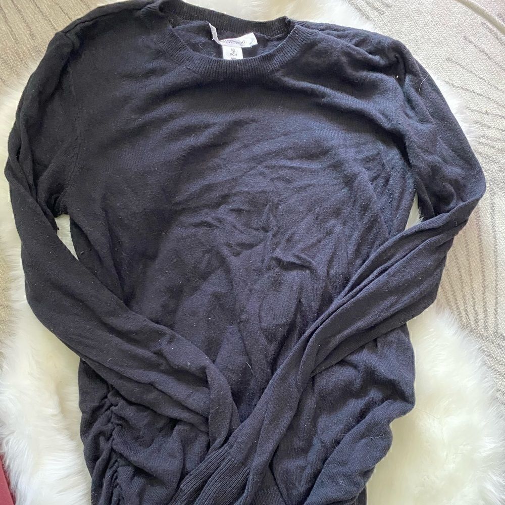 [motherhood maternity] black light weight sweater #11